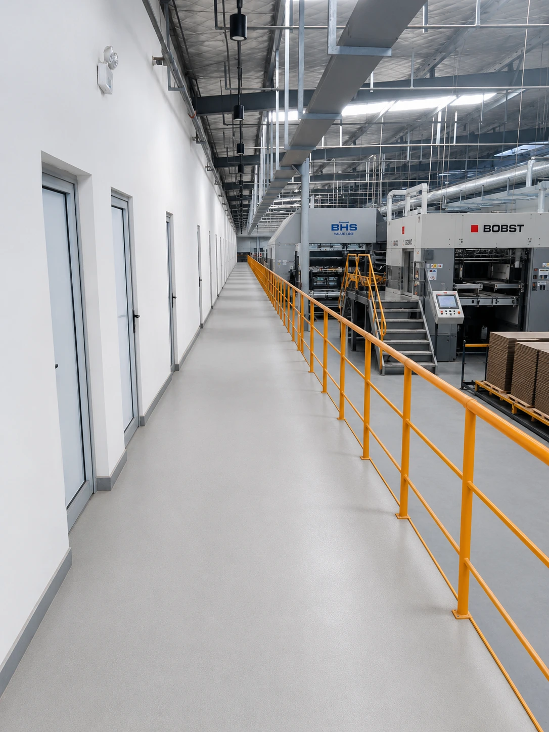 Eagle Pack interior machinery and packaging operations