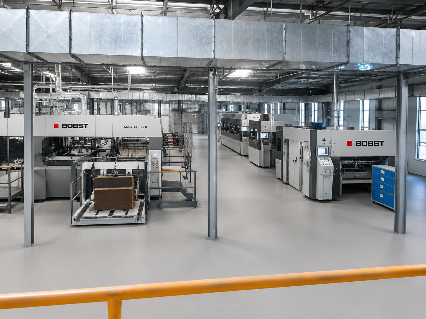 Eagle Pack industrial packaging facility interior