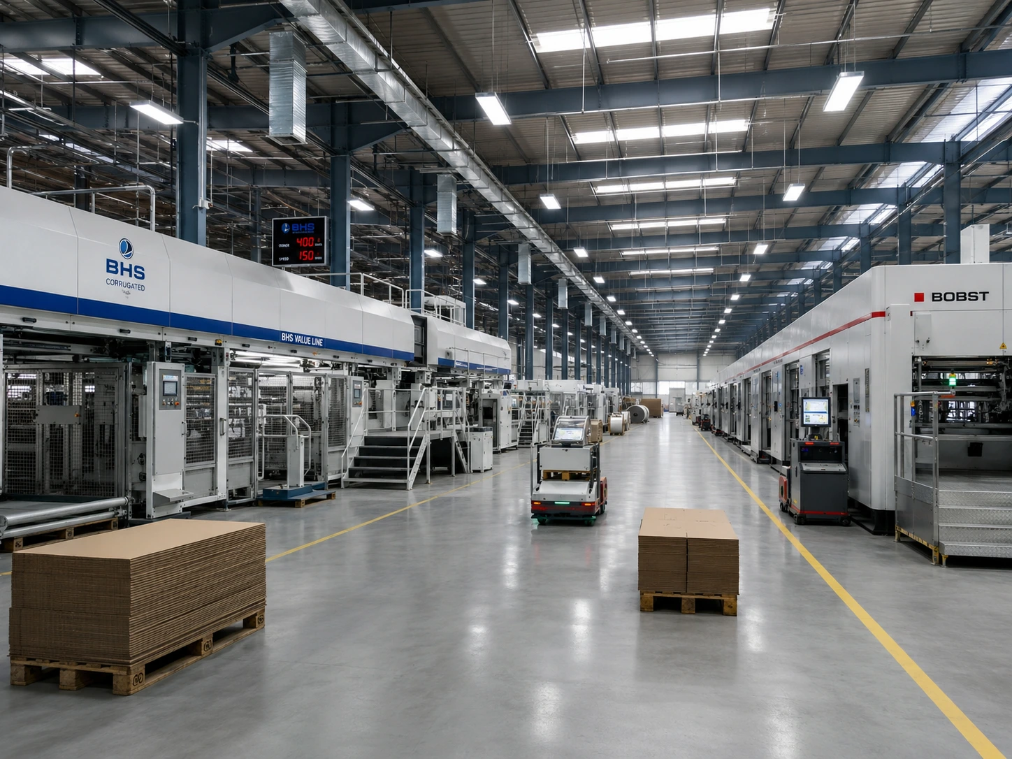 Eagle Pack interior production area