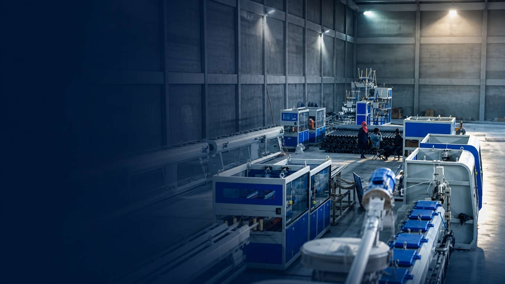 GreenFix industrial pipe production